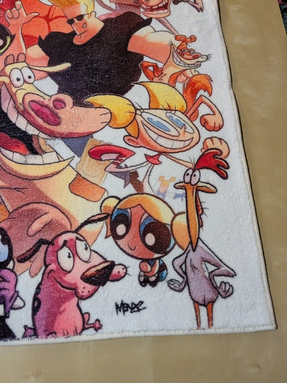 CARTOON NETWORK CHARACTERS THROW RUG NEW - Picture 6 of 8